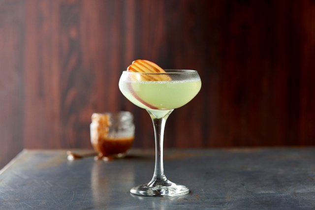 A Halloween Cocktail- Caramel Apple Martini by Zodiac Vodka