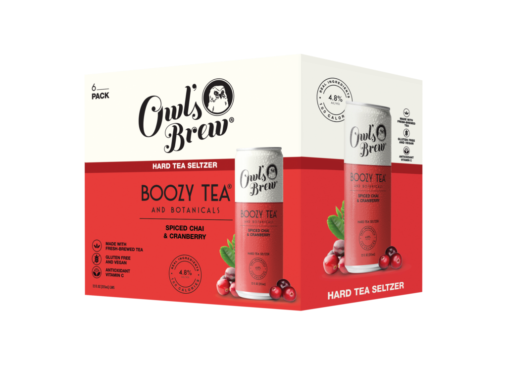 Owl’s Brew Launches Cozy Cranberry Chai Seltzer For The Holidays!